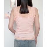 レースタンクトップ リブインナー 薄手 | Miniministore | 詳細画像11 