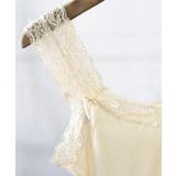 レースタンクトップ リブインナー 薄手 | Miniministore | 詳細画像14 