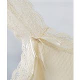 レースタンクトップ リブインナー 薄手 | Miniministore | 詳細画像15 