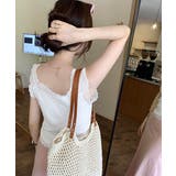 レースタンクトップ リブインナー 薄手 | Miniministore | 詳細画像5 