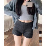 ショートニットパンツ 暖かい短パン 春秋 | Miniministore | 詳細画像1