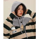 フード付きニットマフラー韓国風バラクラバ | Miniministore | 詳細画像3