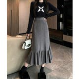 ニットスカート 無地スカート 2type | Miniministore | 詳細画像13 