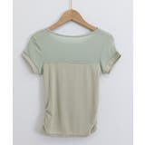 リブTシャツ 異素材切り替えカットソー | Miniministore | 詳細画像13