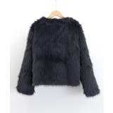 韓国風ノーカラーフェイクファージャケット | Miniministore | 詳細画像16 