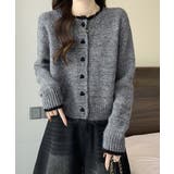 ハートボタンニットカーディガン長袖韓国風 | Miniministore | 詳細画像6