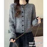 ハートボタンニットカーディガン長袖韓国風 | Miniministore | 詳細画像8