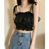 フリル キャミソール ペプラムキャミ夏服 | Miniministore | 詳細画像4 