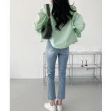 フロントボタン カラーショート丈シャツ | Miniministore | 詳細画像17