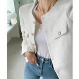 ツイード風 ジャケット レディース韓国風 | Miniministore | 詳細画像5