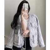 ラメツイード風ジャケット韓国風レディース | Miniministore | 詳細画像5