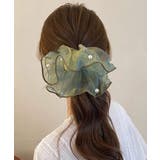 ボリュームシュシュオーガンジーヘアアクセ | Miniministore | 詳細画像9 