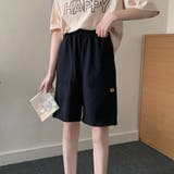 ブラック | ショートパンツ スウェットパンツ韓国 | Miniministore