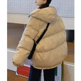 ベージュ | エコダウンジャケット フード付き韓国冬服 | Miniministore