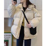 アイボリー | エコダウンジャケット フード付き韓国冬服 | Miniministore