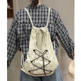 アイボリー | コードナップサック 軽量ナイロンリュック | Miniministore