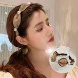 ベージュ | カチューシャ ヘアアクセサリー 韓国風 | Miniministore
