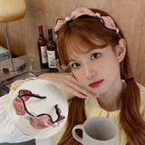 ピンク | カチューシャ ヘアアクセサリー 韓国風 | Miniministore