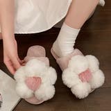 ピンク | ファースリッパ 可愛い ルームシューズ | Miniministore