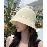 アイボリー | バケットハット レディース 麦わら帽子夏 | Miniministore