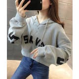 グレー | フード付きパーカーハーフジップフーディー | SUNSHINE CLOSET