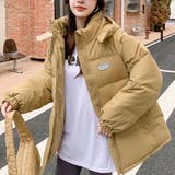 ダークベージュ | エコダウンジャケットフード付き ブルゾン | Miniministore