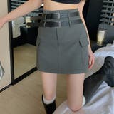 ダークグレー | ミニスカート キュロットスカート 着やせ | Miniministore