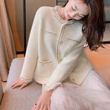 アイボリー | 韓国ファッション ジャケット レディース | Miniministore