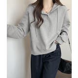 グレー | フード付きパーカー フーディートレーナー | Miniministore