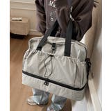 ライトグレー | ボストンバッグユニセックストラベルバッグ | Miniministore