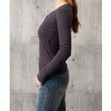 カップ付きリブニットトップス暖かインナー | Miniministore | 詳細画像19 