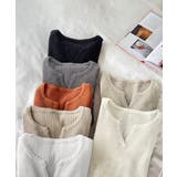 Vネック ニットトップス 長袖ニットソー | Miniministore | 詳細画像31 