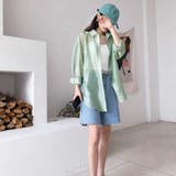 シアーシャツブラウス カーディガン 夏 | Miniministore | 詳細画像11 