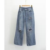 ダメージデニムパンツ レディースおしゃれ | Miniministore | 詳細画像18 