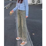 ヴィンテージ風ワイドデニムパンツ美脚 | Miniministore | 詳細画像6