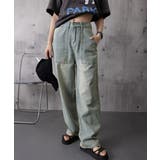 バギーデニムパンツ レディース レトロ風 | Miniministore | 詳細画像14