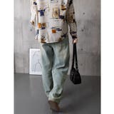 バギーデニムパンツ レディース レトロ風 | Miniministore | 詳細画像19