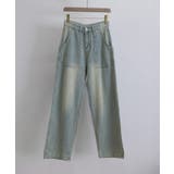 バギーデニムパンツ レディース レトロ風 | Miniministore | 詳細画像20