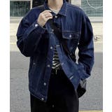 オーバーサイズ デニムジャケット メンズ | AsaAura | 詳細画像8 
