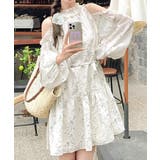 オフショルダー ティアードミニワンピース | Miniministore | 詳細画像8 