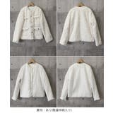中綿入りファージャケット秋冬ボアアウター | Miniministore | 詳細画像20