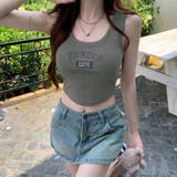 ロゴタンクトップ カップ付き レディース | Miniministore | 詳細画像10