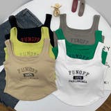 ロゴタンクトップ カップ付き レディース | Miniministore | 詳細画像12