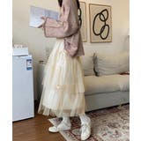 ティアードスカートロングチュールスカート | Miniministore | 詳細画像12