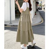 ティアードキャミワンピース重ね着ロング丈 | Miniministore | 詳細画像19 