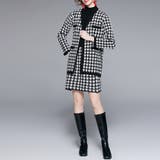 千鳥柄 ニットセットアップ レディース | Miniministore | 詳細画像11