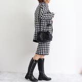 千鳥柄 ニットセットアップ レディース | Miniministore | 詳細画像7