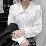 ビックカラーブラウス きれいめ春トップス | Miniministore | 詳細画像12