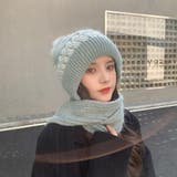 フードウォーマーネックウォーマー2点一体 | Miniministore | 詳細画像10