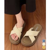 厚底サンダル レディース クロスサンダル | Miniministore | 詳細画像1
